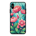 Tears of Spring Glass Case Cover For iPhone XS