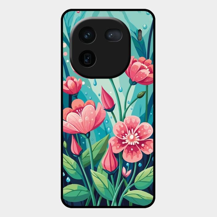 Tears of Spring Glass Case Cover For Iqoo 12 5G