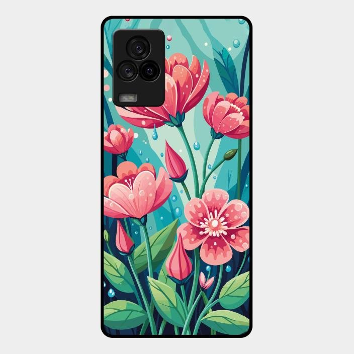 Tears of Spring Glass Case Cover For Iqoo 7 Legend 5G