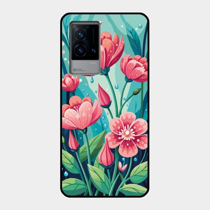 Tears of Spring Glass Case Cover For Iqoo 9 5G