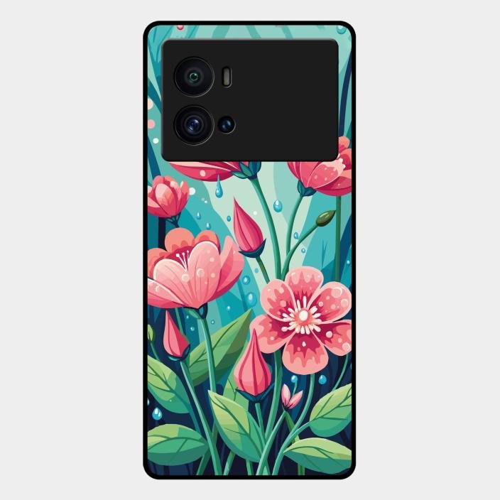 Tears of Spring Glass Case Cover For Iqoo 9 Pro 5G