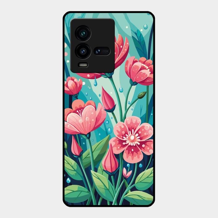 Tears of Spring Glass Case Cover For Iqoo 9T 5G