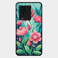 Tears of Spring Glass Case Cover For Iqoo Neo 7 Pro 5G