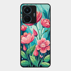 Tears of Spring Glass Case Cover For Iqoo Z6 44W