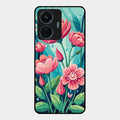 Tears of Spring Glass Case Cover For Iqoo Z6 Lite 5G