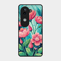 Tears of Spring Glass Case Cover For Iqoo Z9S 5G