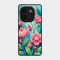 Tears of Spring Glass Case Cover For Iqoo Z9S Pro 5G
