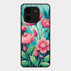 Tears of Spring Glass Case Cover For Iqoo Z9X 5G