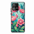 Tears of Spring Glass Case Cover For Motorola Edge 40 5G