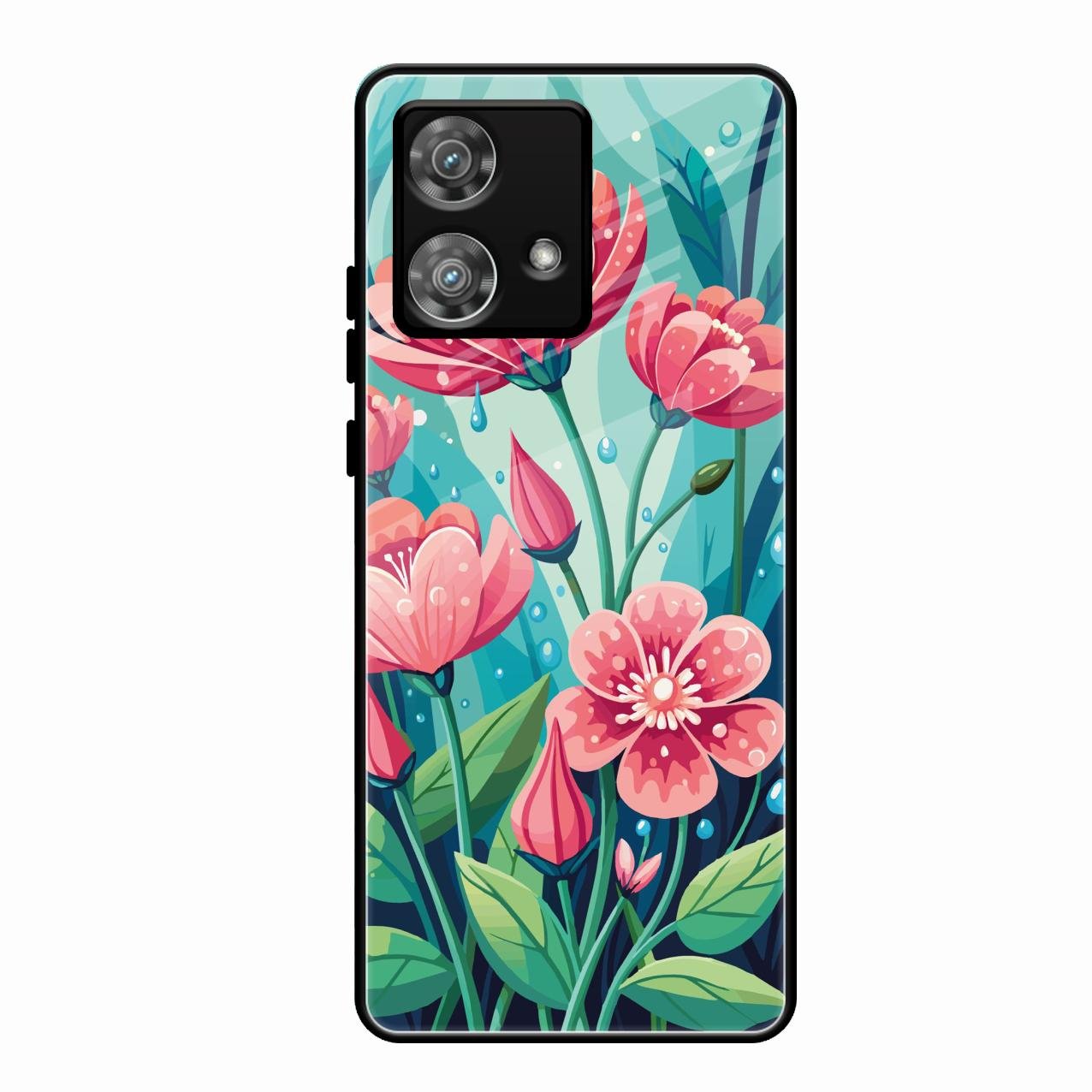 Tears of Spring Glass Case Cover For Motorola Edge 40 5G