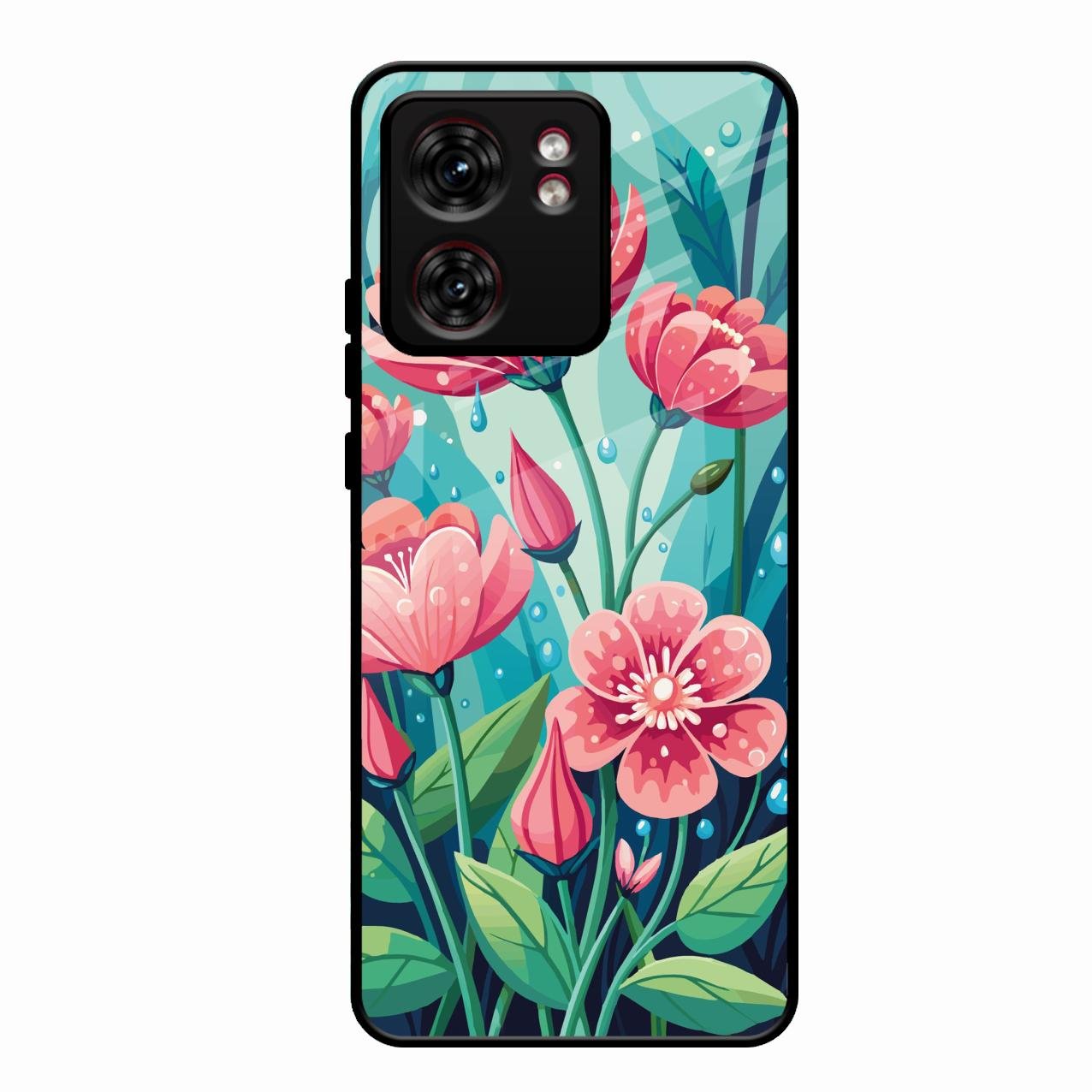Tears of Spring Glass Case Cover For Motorola Edge 40