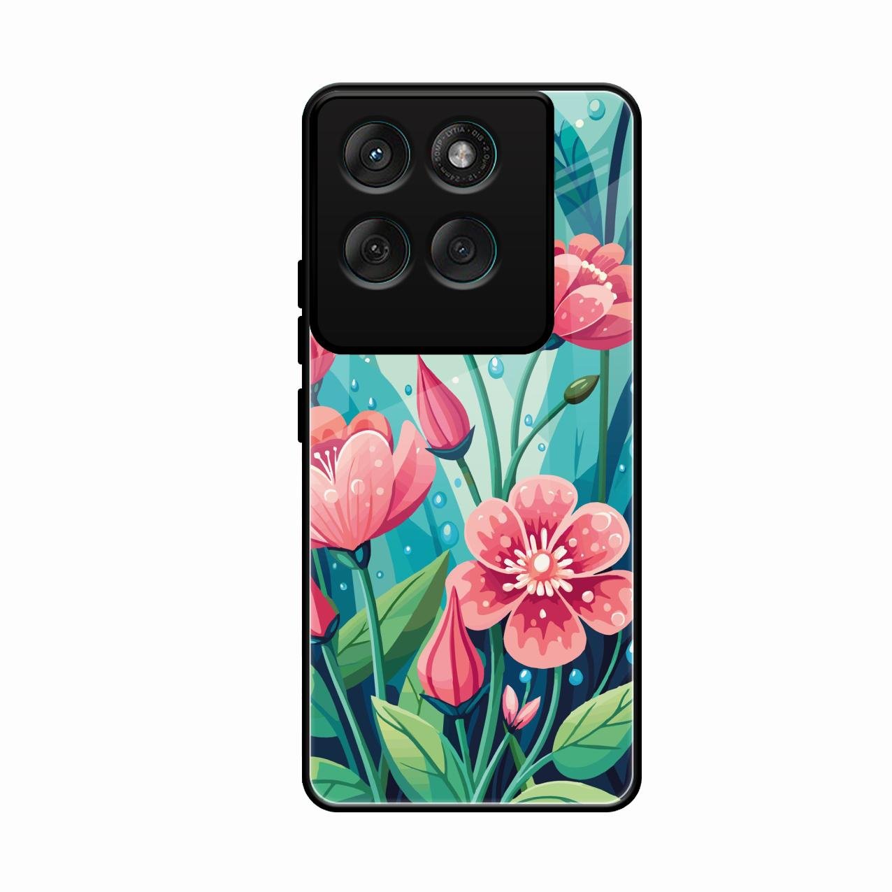 Tears of Spring Glass Case Cover For Motorola Edge 60 Pro 5G