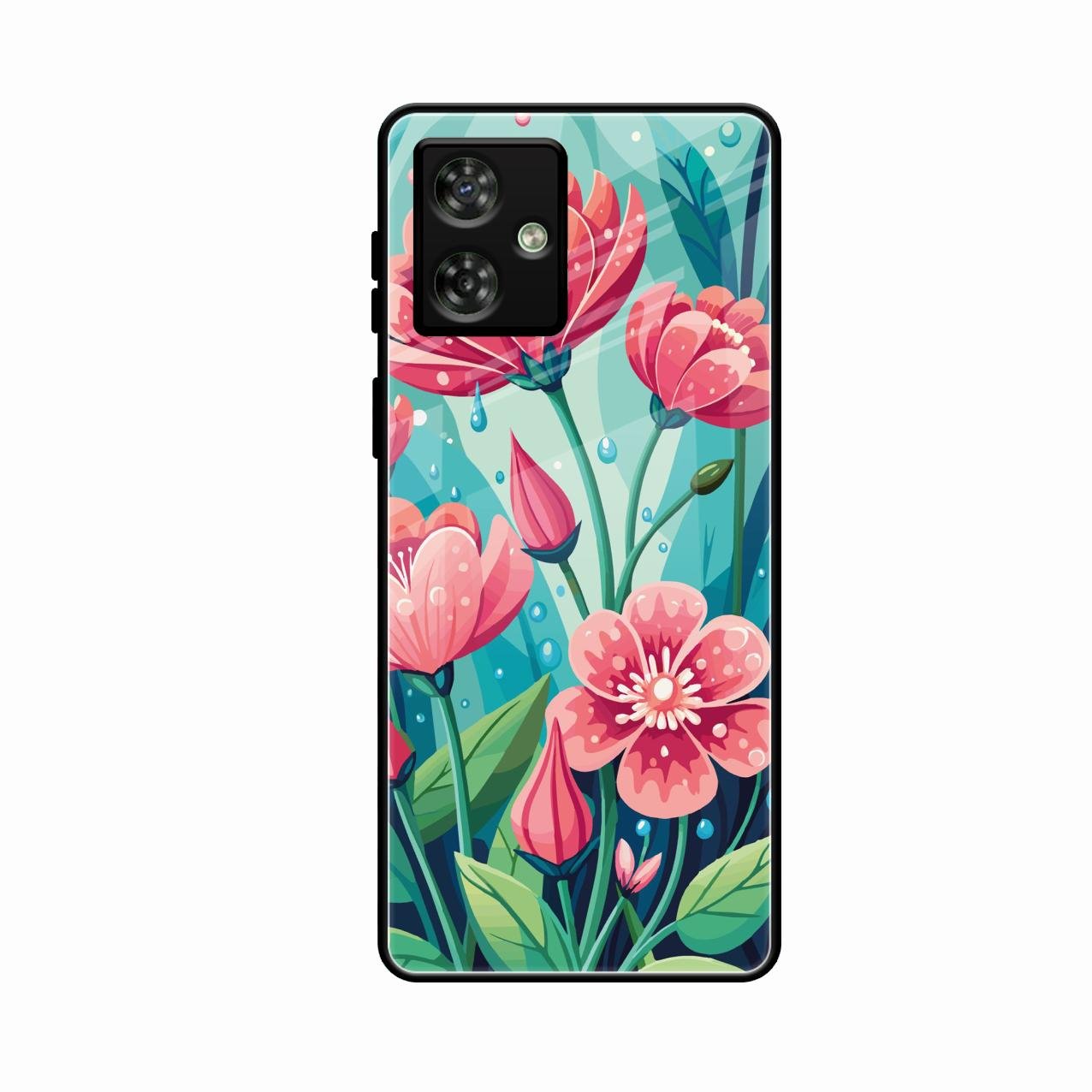 Tears of Spring Glass Case Cover For Motorola G64 5G
