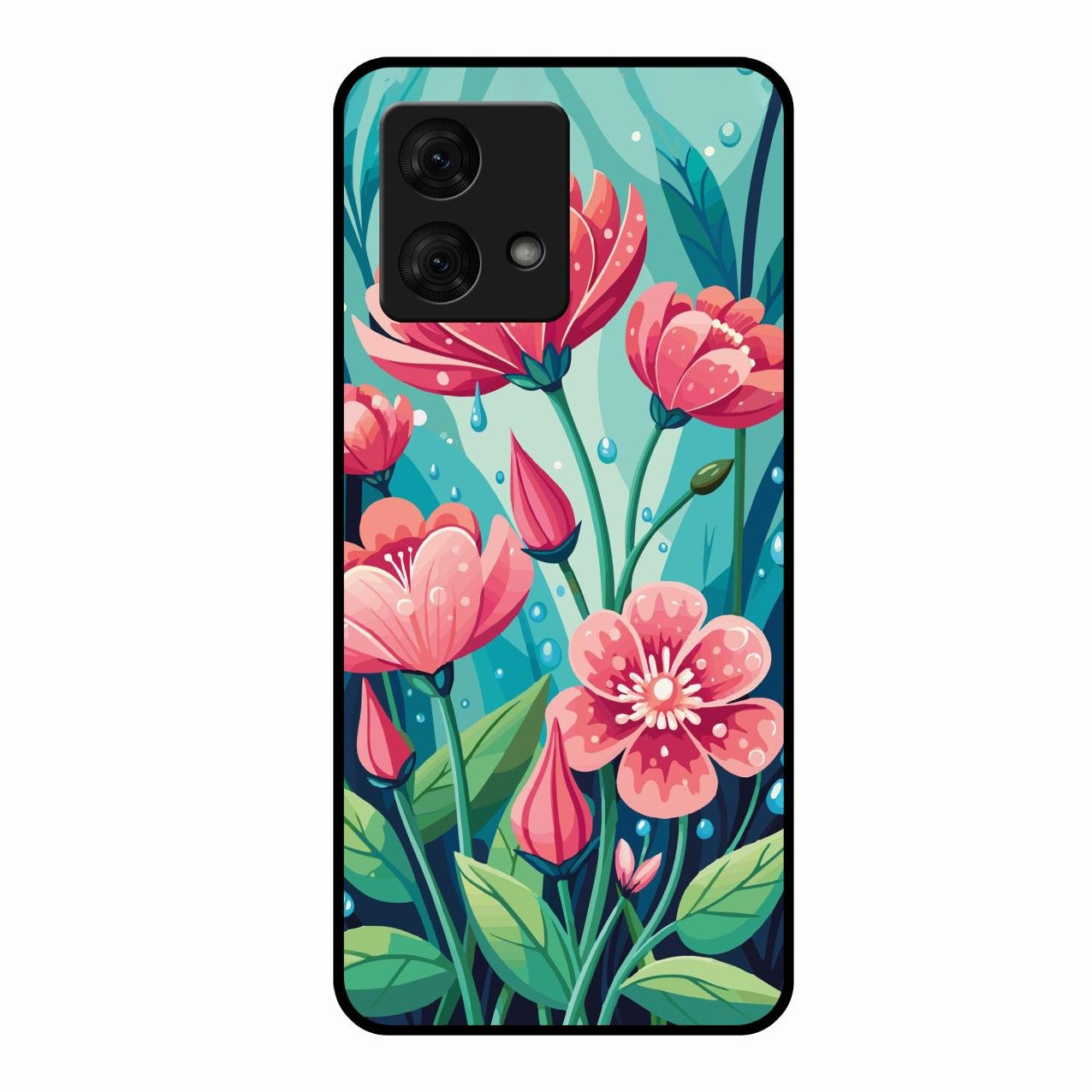Tears of Spring Glass Case Cover For Motorola g84 5G