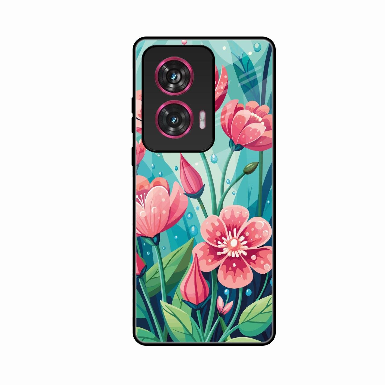 Tears of Spring Glass Case Cover For Motorola G96 5G