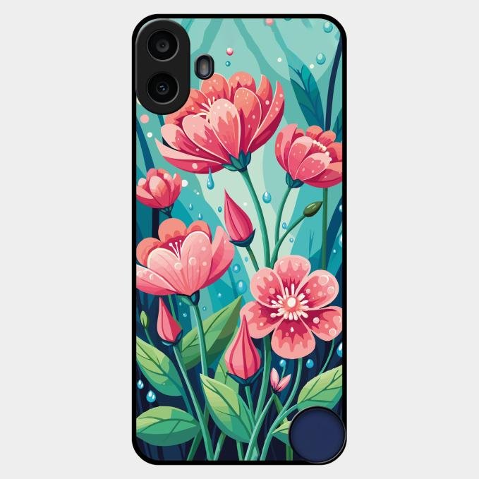 Tears of Spring Glass Case Cover For Nothing Cmf Phone 1