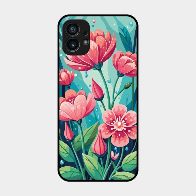 Tears of Spring Glass Case Cover For Nothing Phone 1
