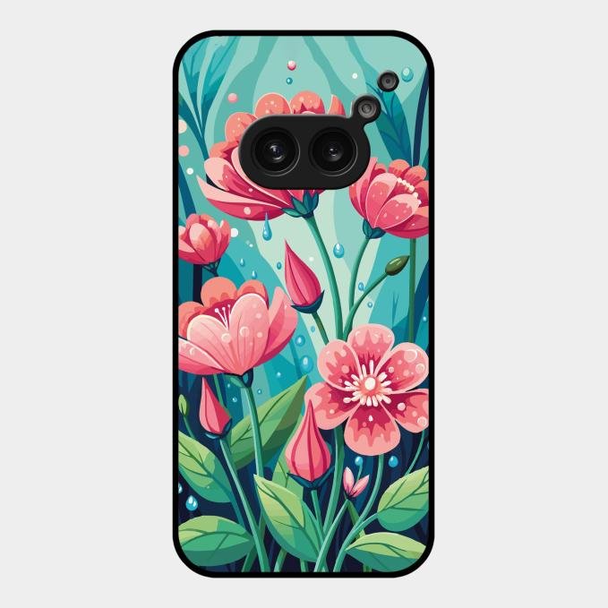 Tears of Spring Glass Case Cover For Nothing Phone 2A 5G