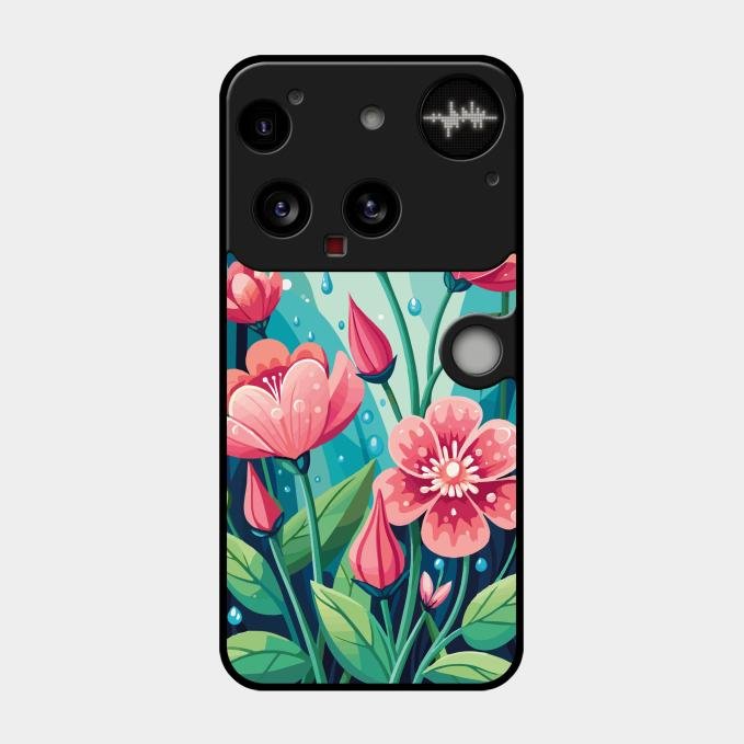 Tears of Spring Glass Case Cover For Nothing Phone 3 5G