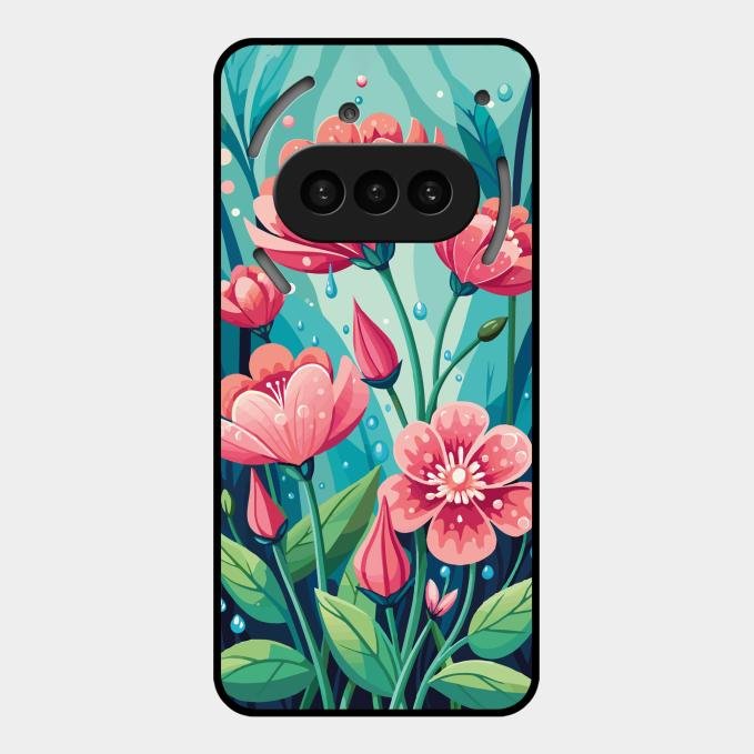 Tears of Spring Glass Case Cover For Nothing Phone 3A 5G