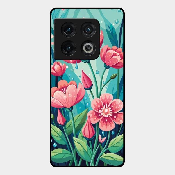 Tears of Spring Glass Case Cover For Oneplus 10 Pro 5G