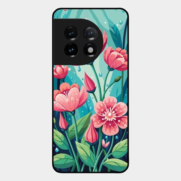 Tears of Spring Glass Case Cover For Oneplus 11 5G