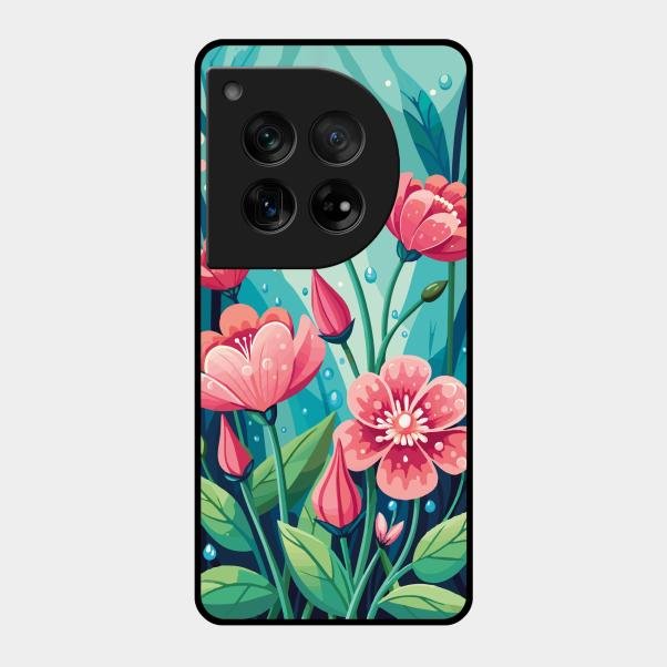 Tears of Spring Glass Case Cover For Oneplus 12 5G