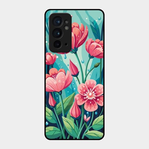 Tears of Spring Glass Case Cover For Oneplus 9Rt 5G