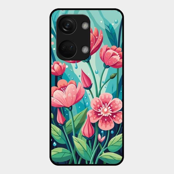 Tears of Spring Glass Case Cover For Oneplus Nord 3 5G