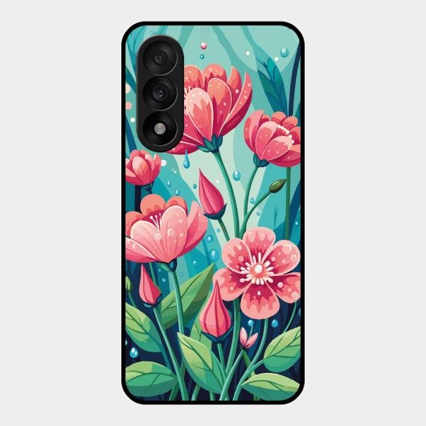 Tears of Spring Glass Case Cover For Oneplus Nord 5 5G