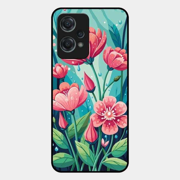 Tears of Spring Glass Case Cover For Oneplus Nord Ce 2 Lite 5G