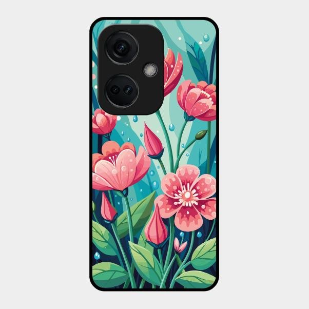 Tears of Spring Glass Case Cover For Oneplus Nord Ce 3 5G
