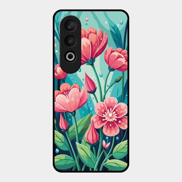 Tears of Spring Glass Case Cover For Oneplus Nord Ce 4 5G
