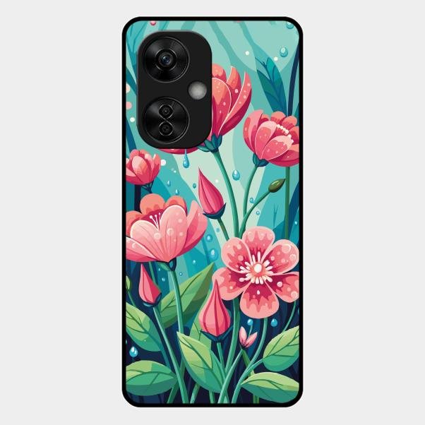 Tears of Spring Glass Case Cover For Oneplus Nord Ce5 5G