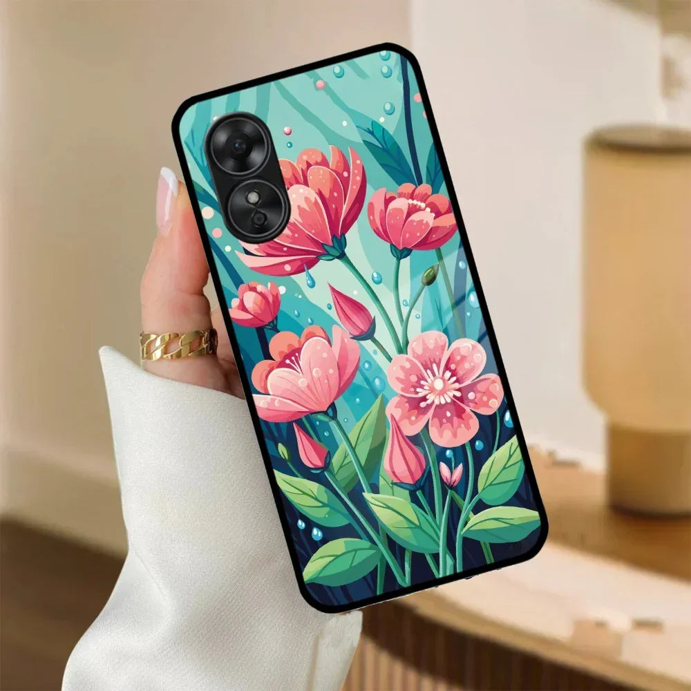 Tears of Spring Glass Case Cover For Oppo - ShopOnCliQ