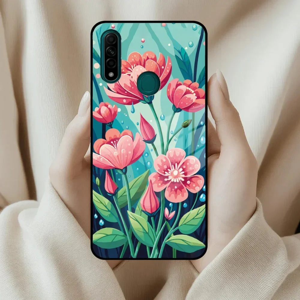 Tears of Spring Glass Case Cover For Oppo - ShopOnCliQ