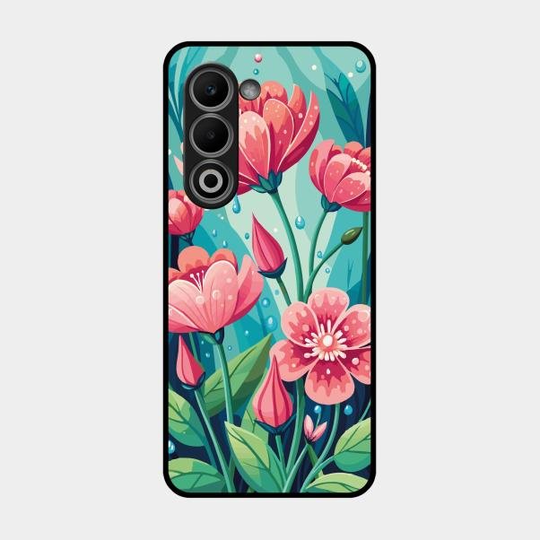 Tears of Spring Glass Case Cover For Oppo A5 5G