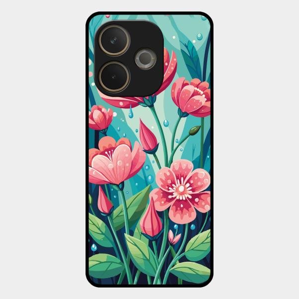 Tears of Spring Glass Case Cover For Oppo A5 Pro 5G