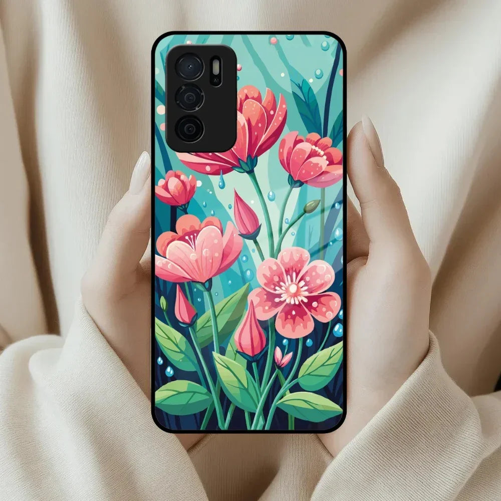 Tears of Spring Glass Case Cover For Oppo - ShopOnCliQ