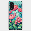 Tears of Spring Glass Case Cover For Oppo A78 5G