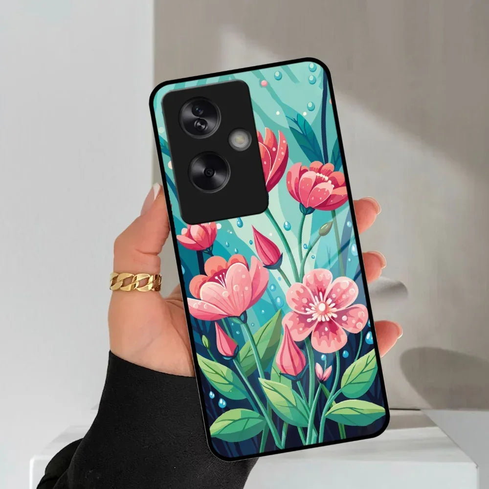 Tears of Spring Glass Case Cover For Oppo - ShopOnCliQ