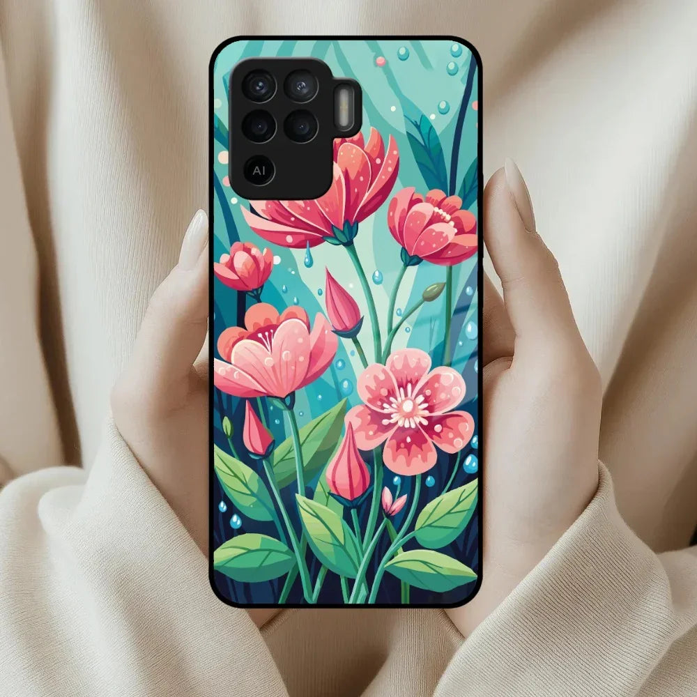 Tears of Spring Glass Case Cover For Oppo - ShopOnCliQ