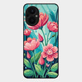 Tears of Spring Glass Case Cover For Oppo F21 Pro 5G