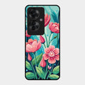 Tears of Spring Glass Case Cover For Oppo F25 Pro 5G