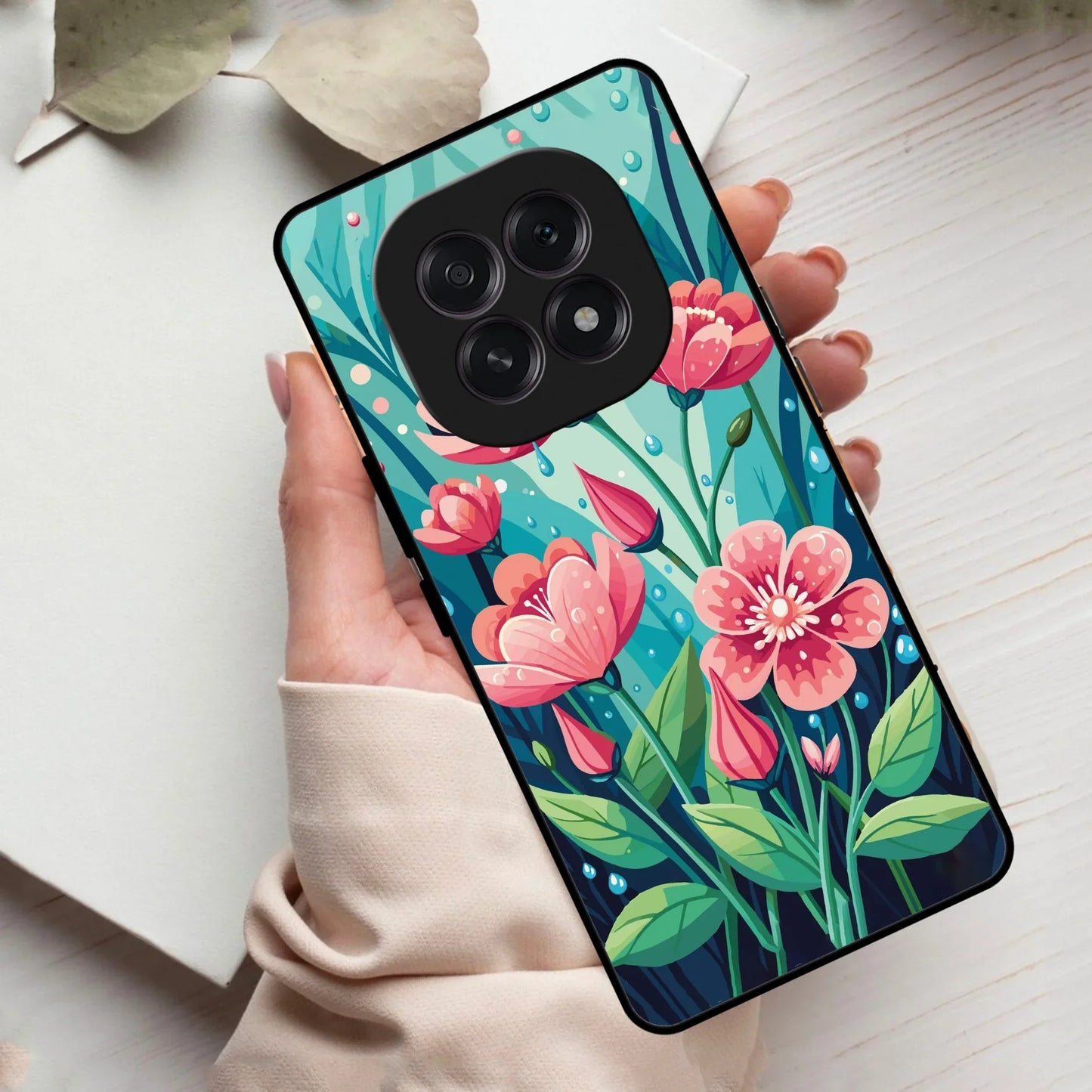 Tears of Spring Glass Case Cover For Oppo - ShopOnCliQ