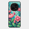 Tears of Spring Glass Case Cover For Oppo F29 Pro 5G