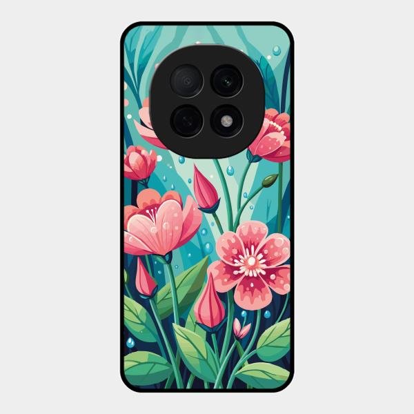 Tears of Spring Glass Case Cover For Oppo F29 Pro 5G