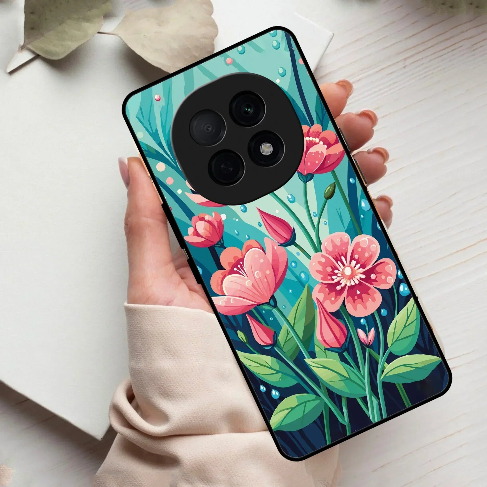 Tears of Spring Glass Case Cover For Oppo - ShopOnCliQ