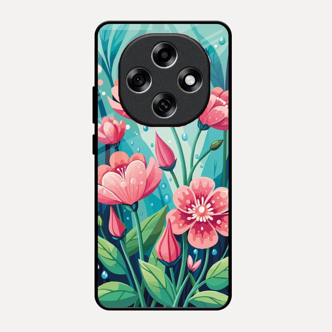 Tears of Spring Glass Case Cover For Oppo F31 Pro 5G