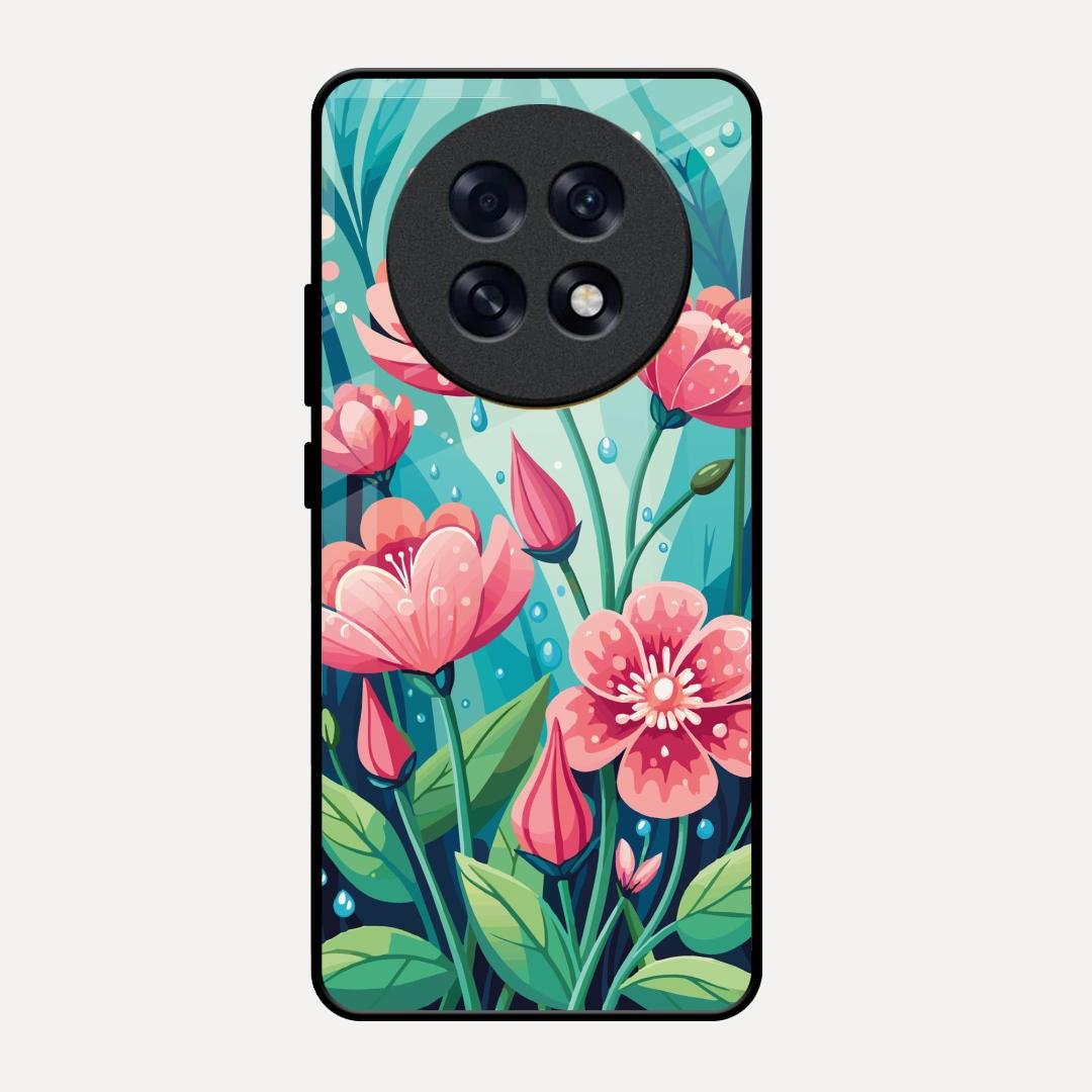 Tears of Spring Glass Case Cover For Oppo F31 Pro Plus 5G